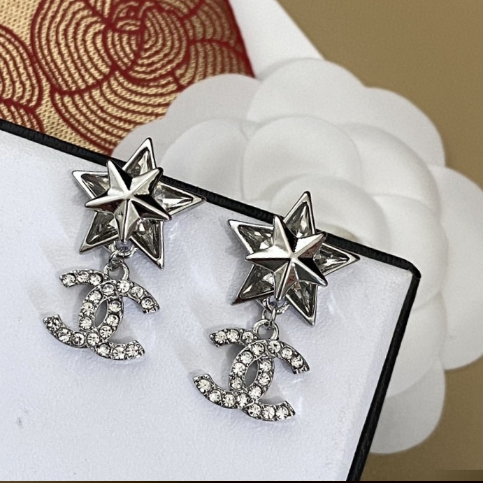 Ch*el earrings